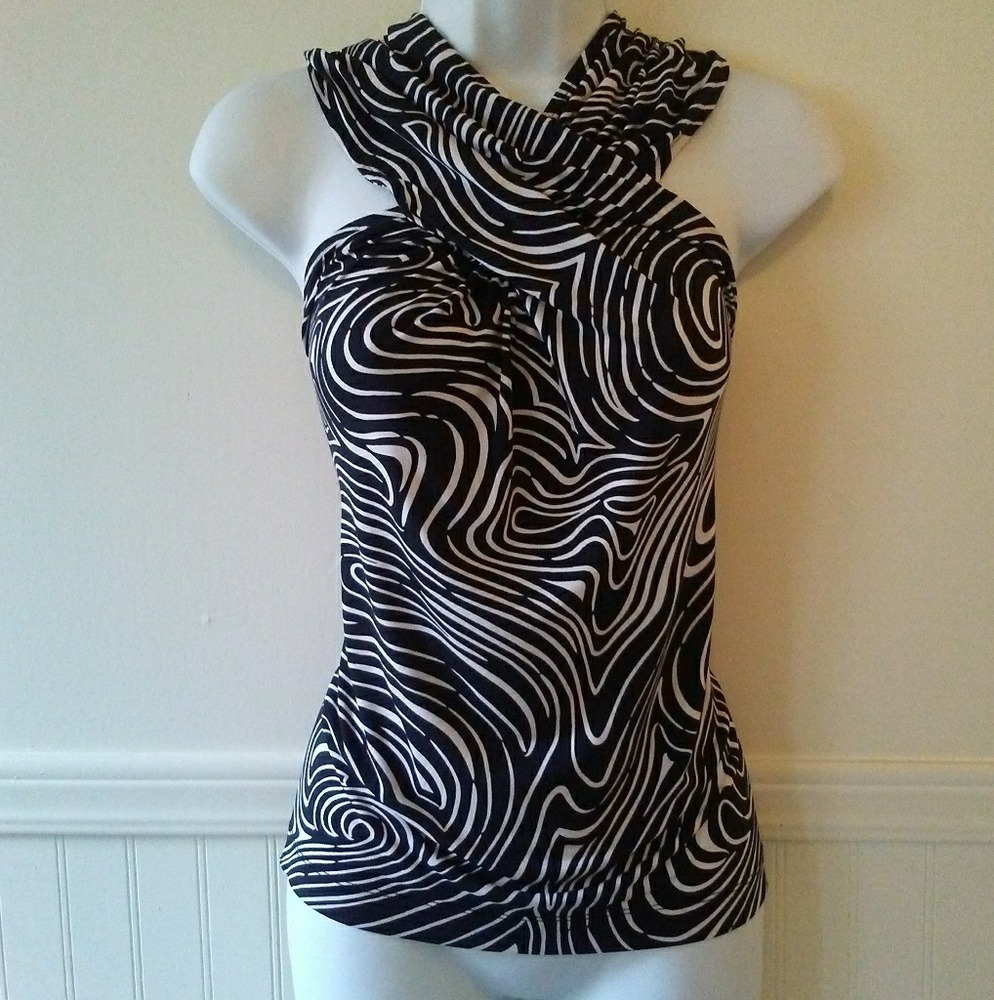 The Limited blouse striped size Large